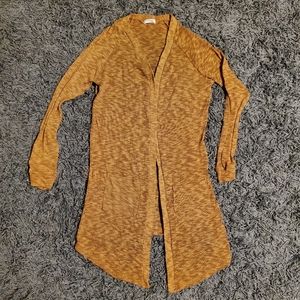 Burnt orange cardigain